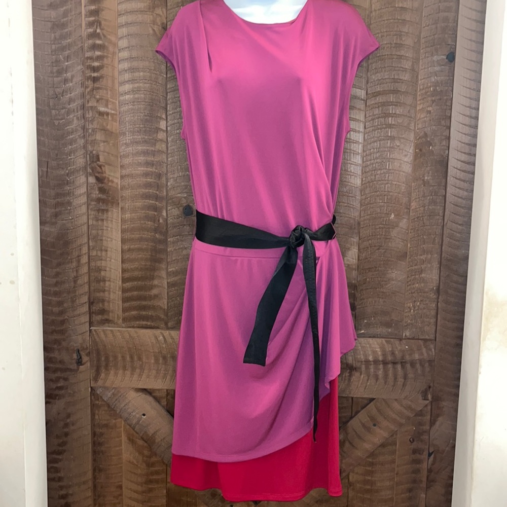 Narciso Rodriguez for Design Nation size Medium Color-block Dress